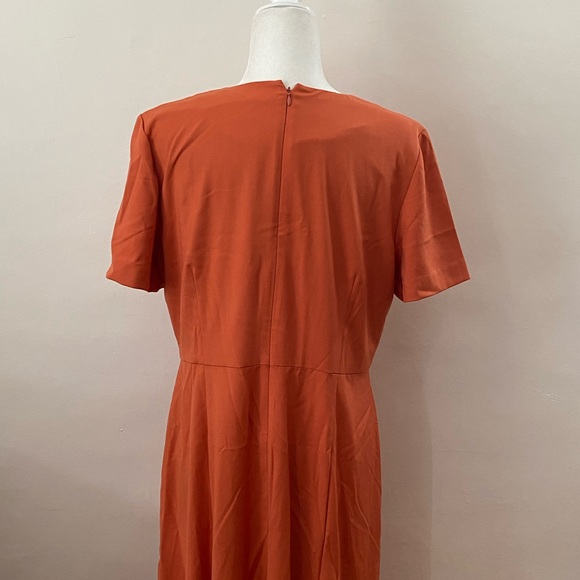 Ann Taylor | NWT Peach A-Line Dress - Picture 4 of 9